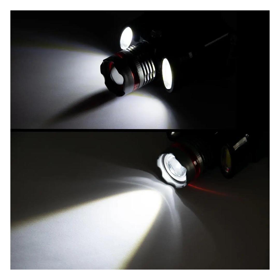 Panther PT-5910 Pompalı Zoom Pilli LED Kafa Lambası 3W