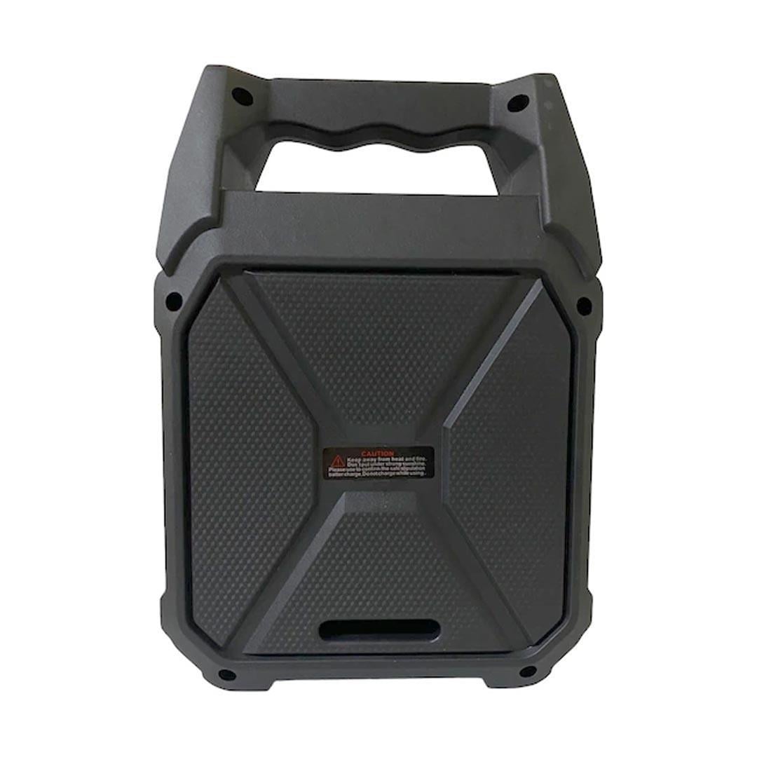 Greatnice GTS-1283 Taşınabilir RGB Ledli ve Karaoke Kablolu Mikrofonlu Bluetooth Hoparlör FM/SD/BT/USB/TF