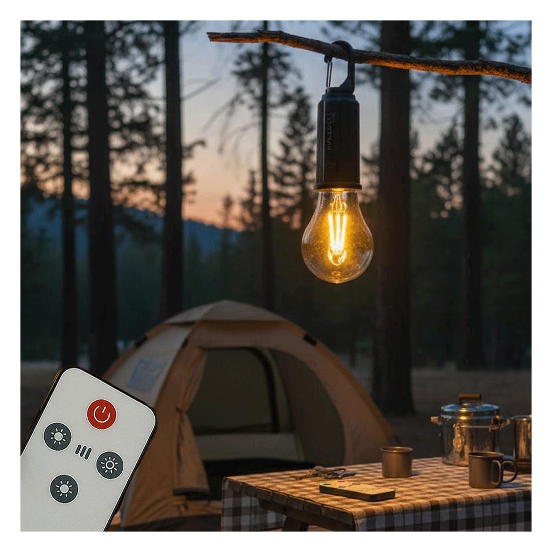 Kialed Solar Kamp Lambası Kumandalı