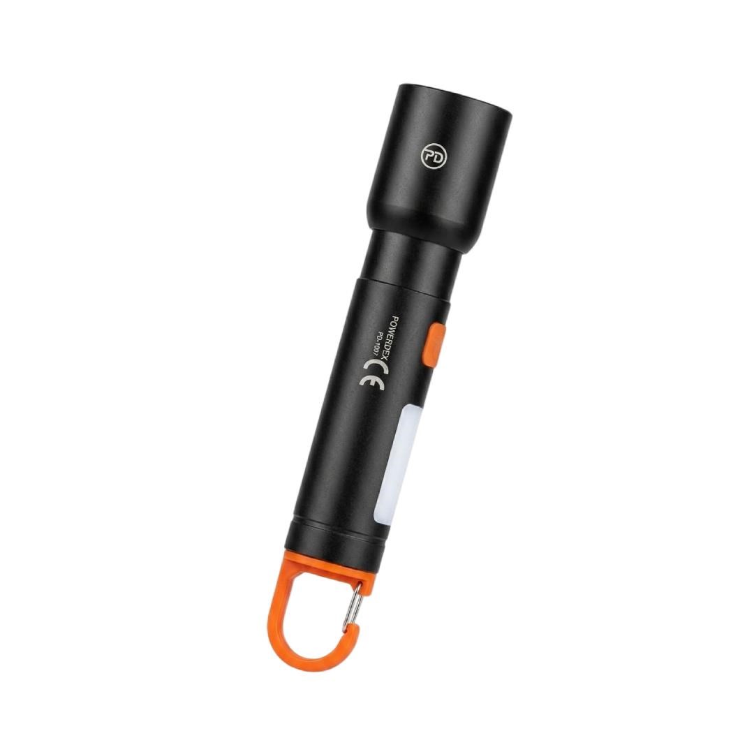 Powerdex PD-1007 UV Led Zoomlu Şarjlı El Feneri
