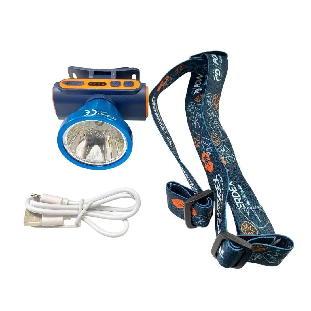 Powerdex PD-1972 Şarjlı Led Profesyonel Kafa Lambası 10 Watt