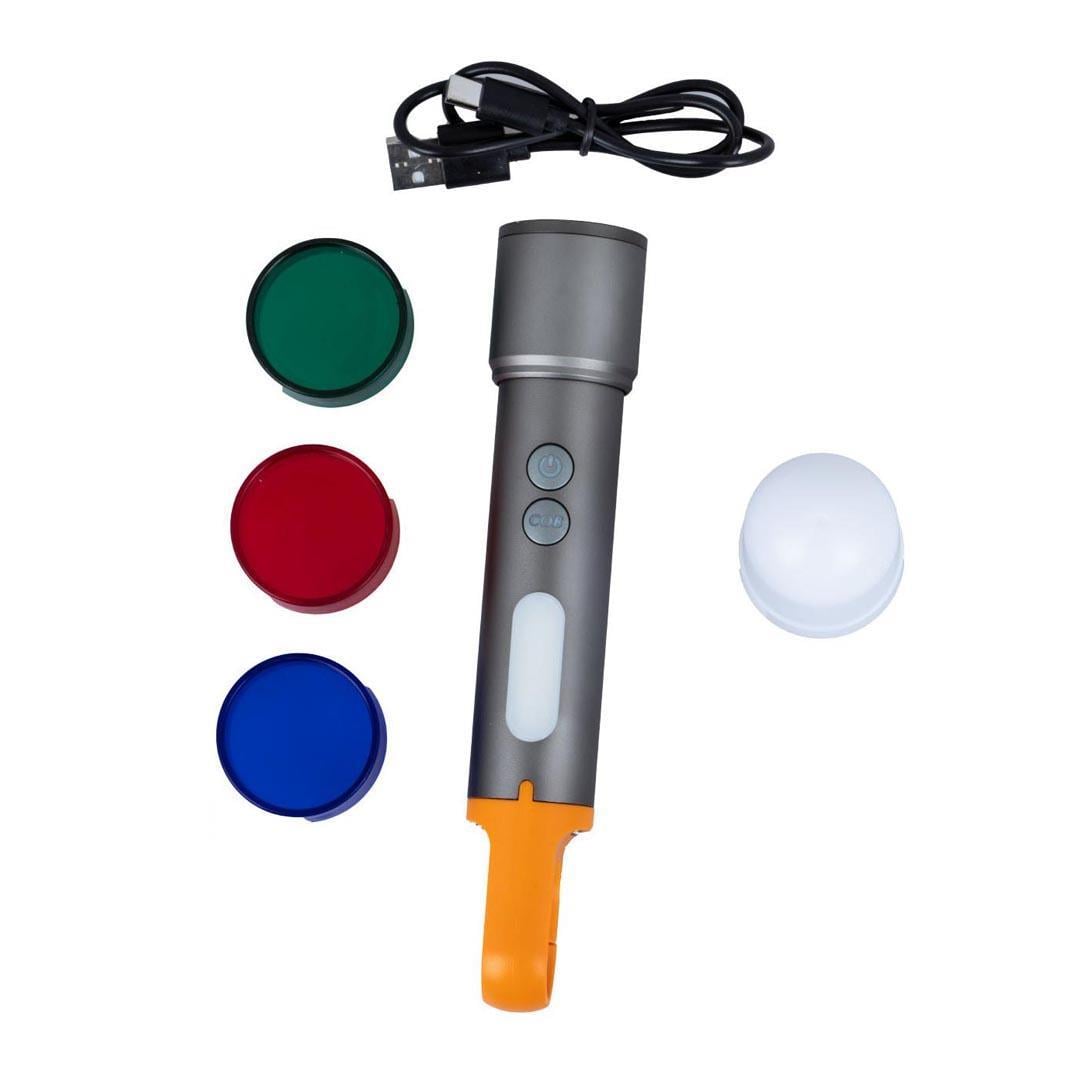 Powerdex PD-3900 Çok Fonksiyonlu Zoomlu Şarjlı El Feneri