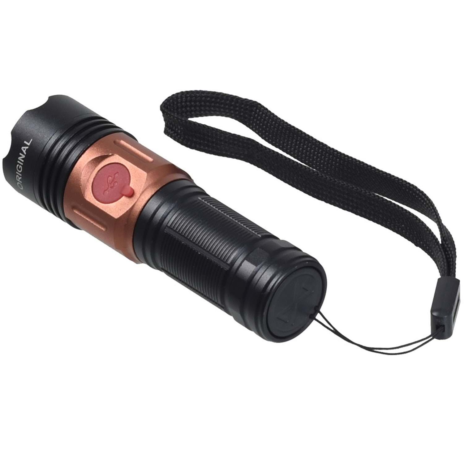 Powerdex PD-5007 Profesyonel Zoomlu Şarjlı El Feneri 20 Watt