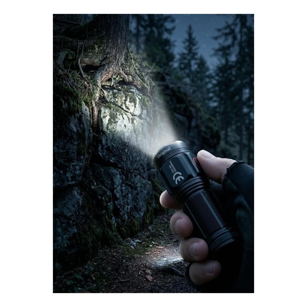 Powerdex PD-7007 LED Şarjlı Mıknatıslı Mini El Feneri 15 Watt