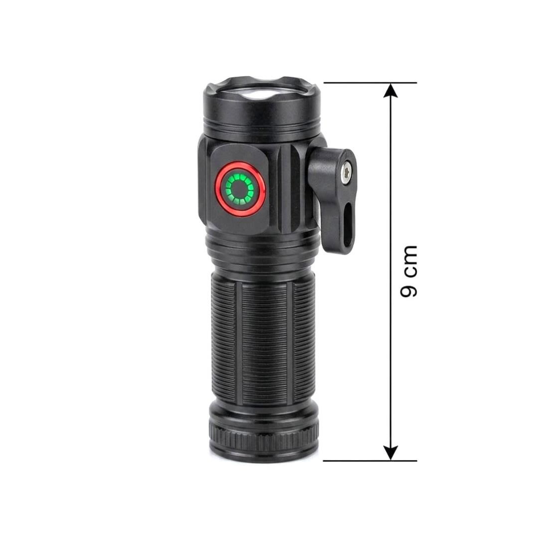 Powerdex PD-7007 LED Şarjlı Mıknatıslı Mini El Feneri 15 Watt