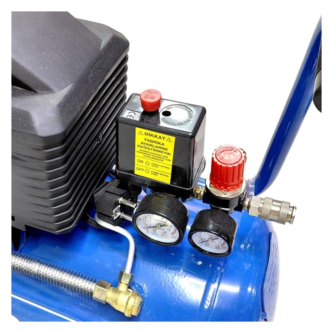 Factor ZB2550 Hava Kompresörü 2.5 Hp 8 Bar 50 Litre