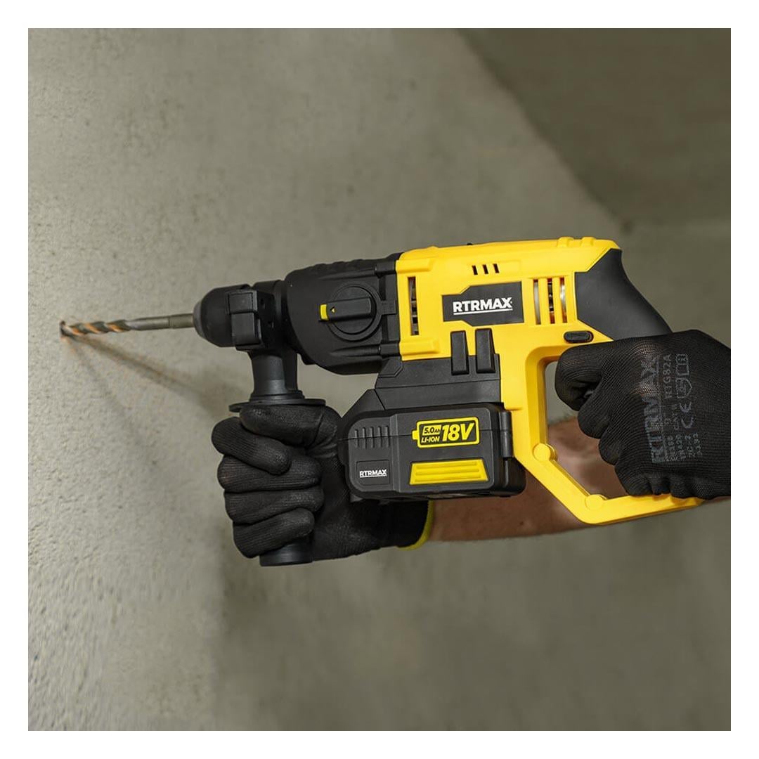 Rtrmax RTX1855B Pnömatik 18V Solo Aküsüz Matkap