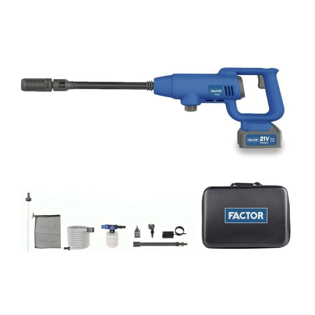 Factor FW45B Akülü Basınçlı Yıkama Makinesi 45 Bar