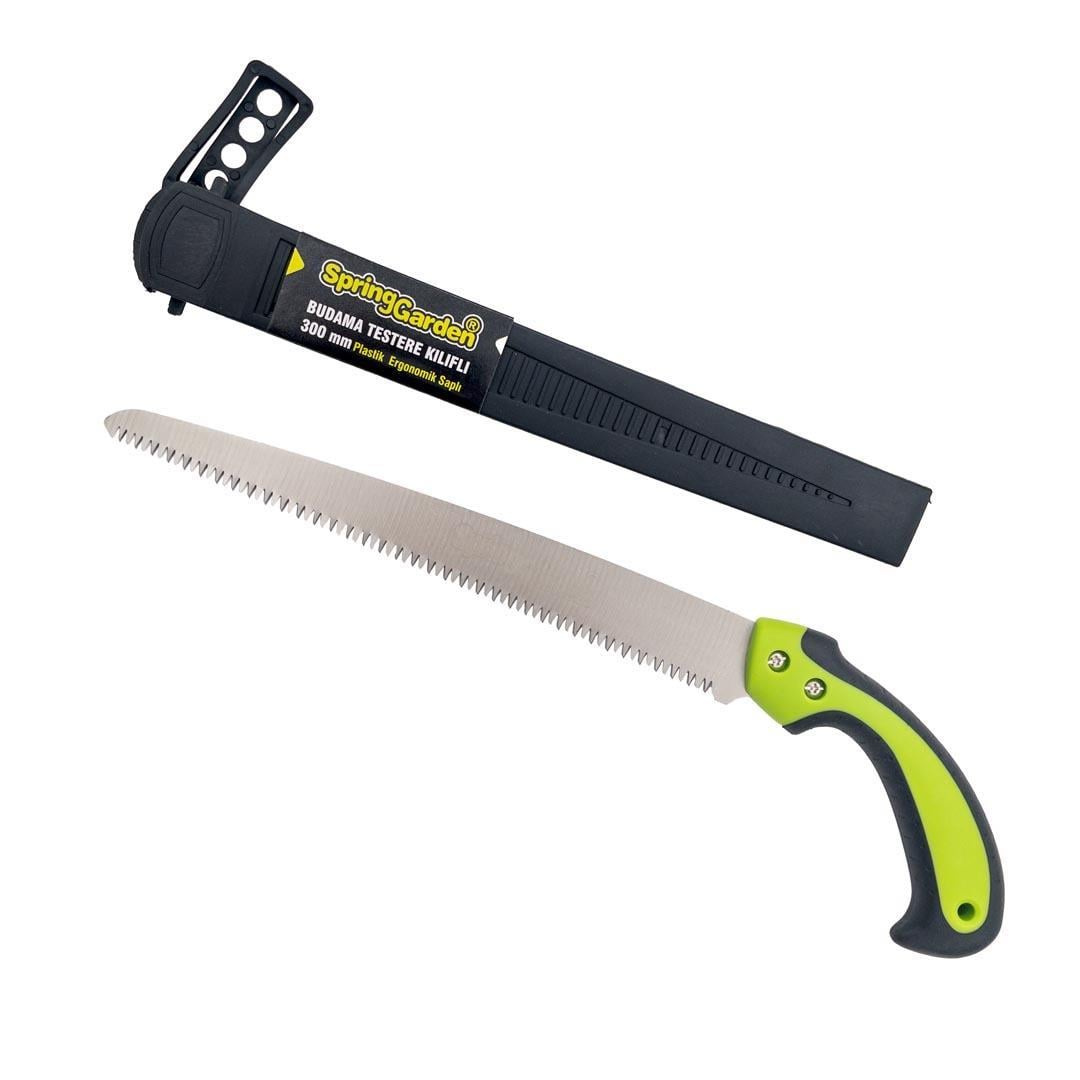 Spring Garden Kalın Diş Budama Testeresi Kılıflı 300 mm