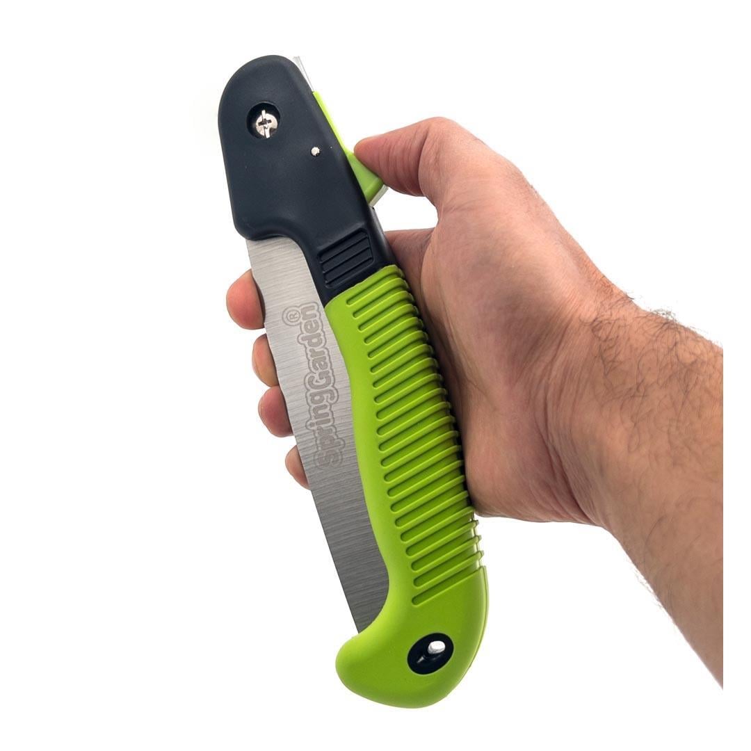 Spring Garden 508020 Katlanabilir Budama Testeresi Plastik Saplı 180 mm