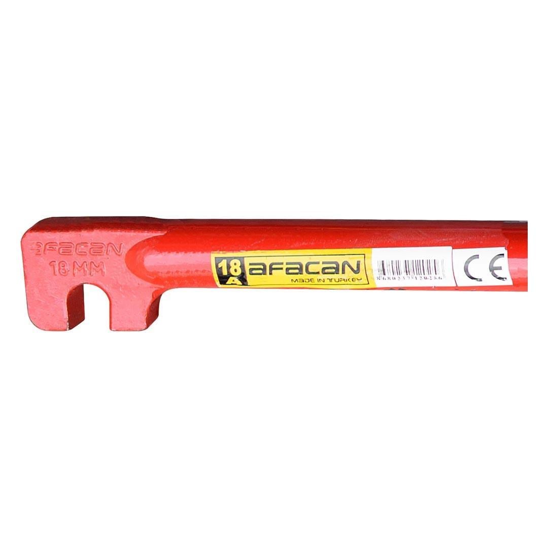 Afacan 18 mm Demir Bükme Anahtarı 18A