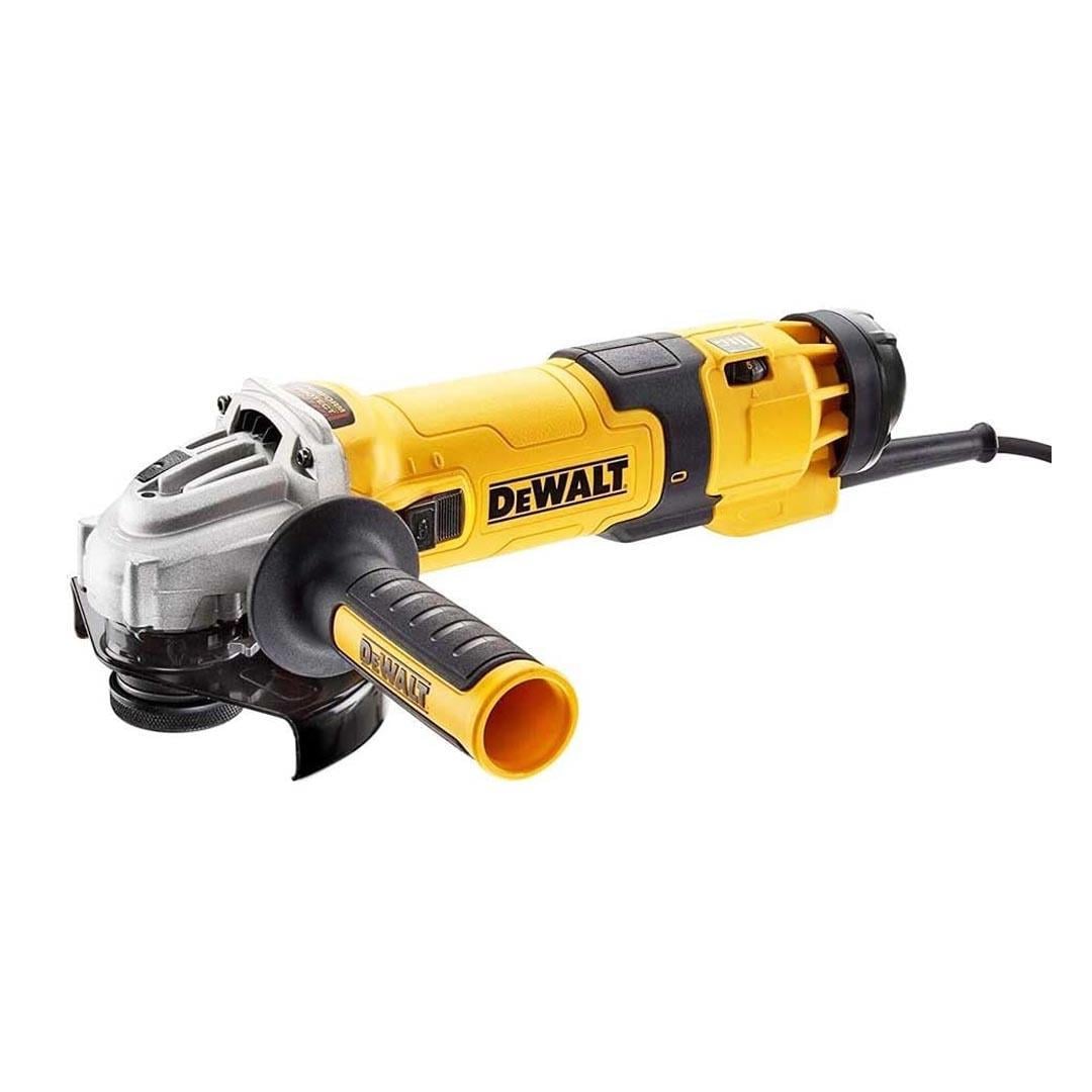 Dewalt DWE4257-QS Devir Ayarlı Profesyonel Avuç Taşlama Makinesi 1500 Watt 125 mm