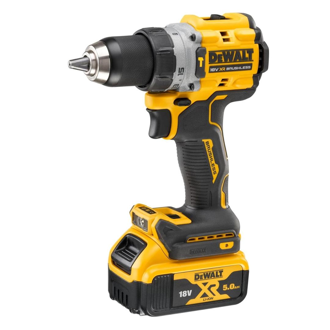 Dewalt DCD805P2T-QW 18V 5.0Ah Li-ion Çift Akülü Kömürsüz Profesyonel Darbeli Vidalama Makinesi