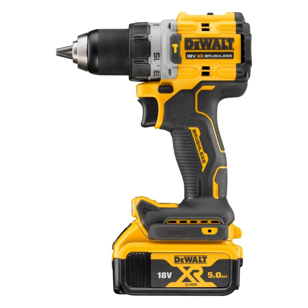 Dewalt DCD805P2T-QW 18V 5.0Ah Li-ion Çift Akülü Kömürsüz Profesyonel Darbeli Vidalama Makinesi