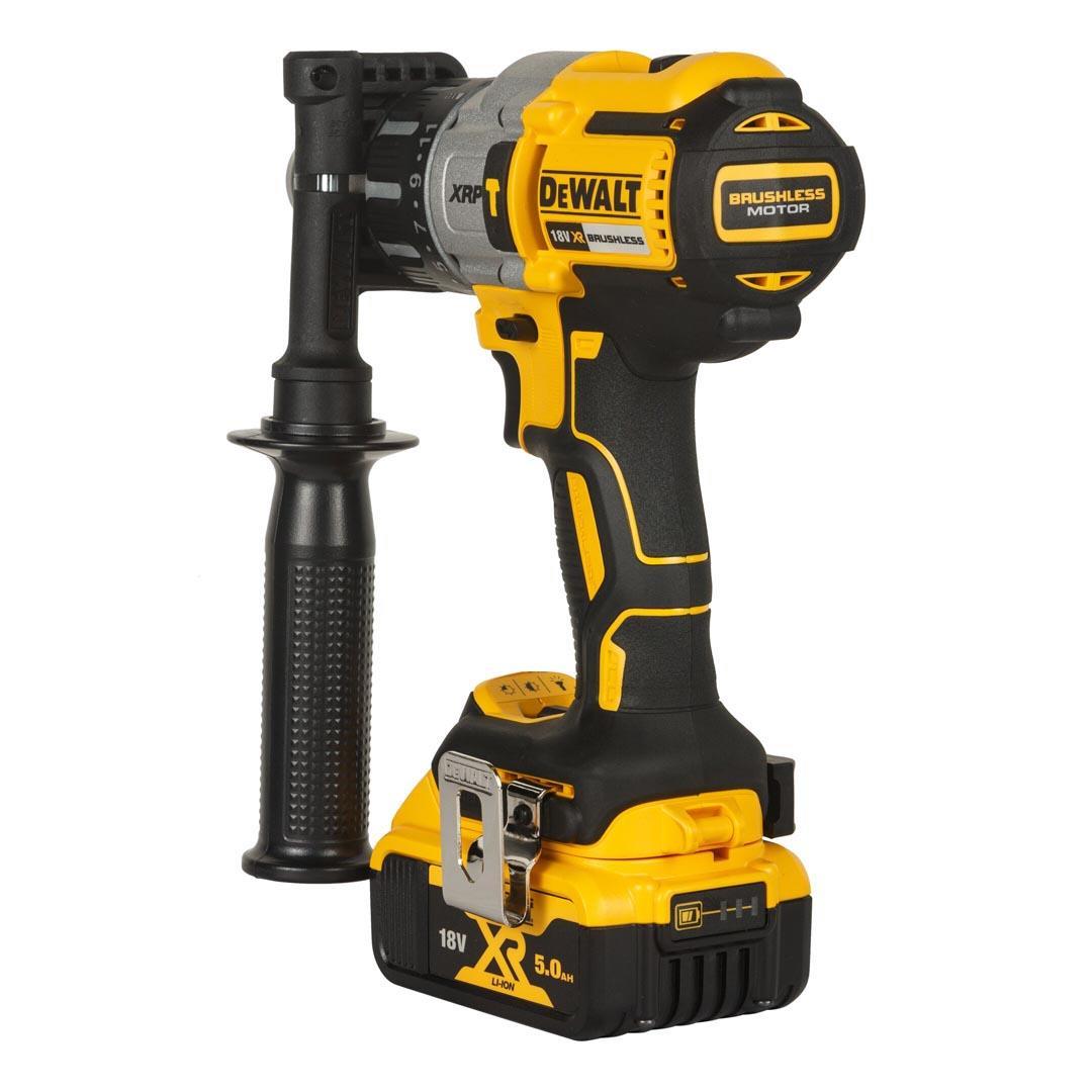 Dewalt DCD996P2-QW 18V 5.0Ah Li-ion Çift Akülü Kömürsüz Profesyonel Darbeli Matkap ve Vidalama