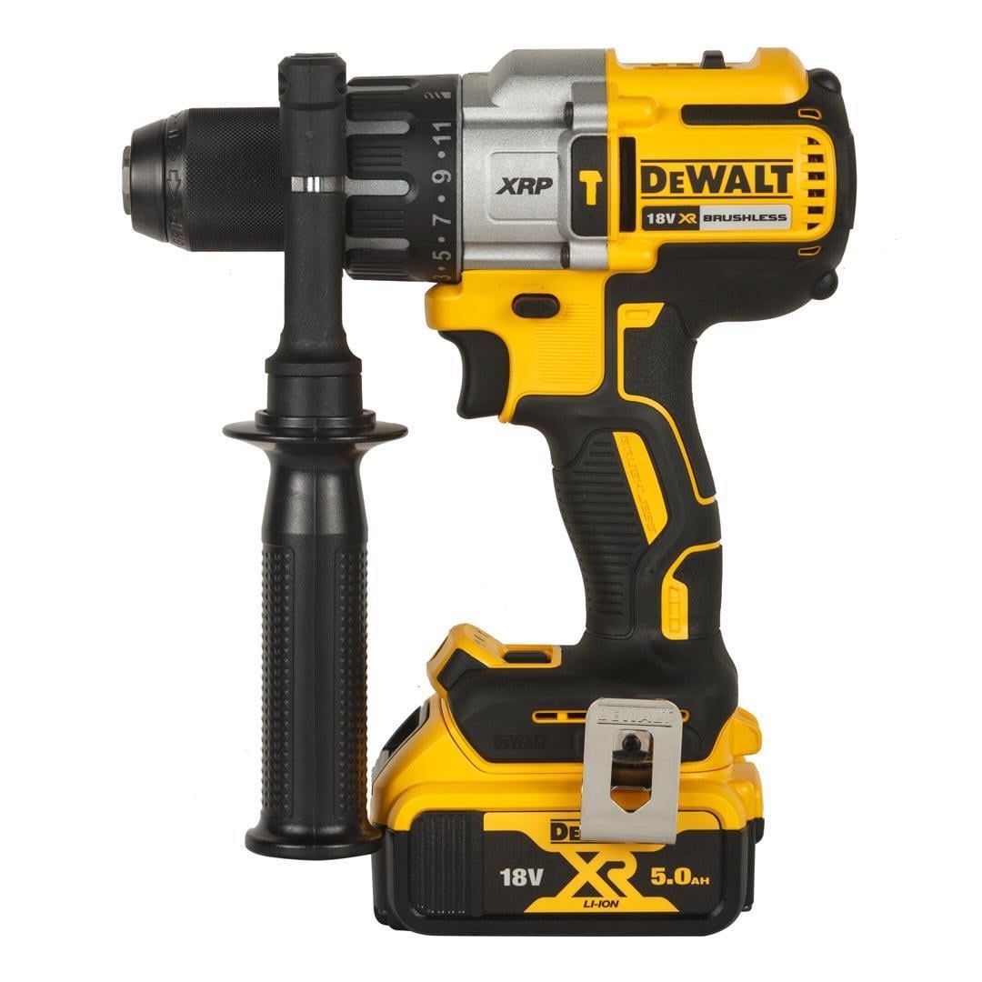 Dewalt DCD996P2-QW 18V 5.0Ah Li-ion Çift Akülü Kömürsüz Profesyonel Darbeli Matkap ve Vidalama