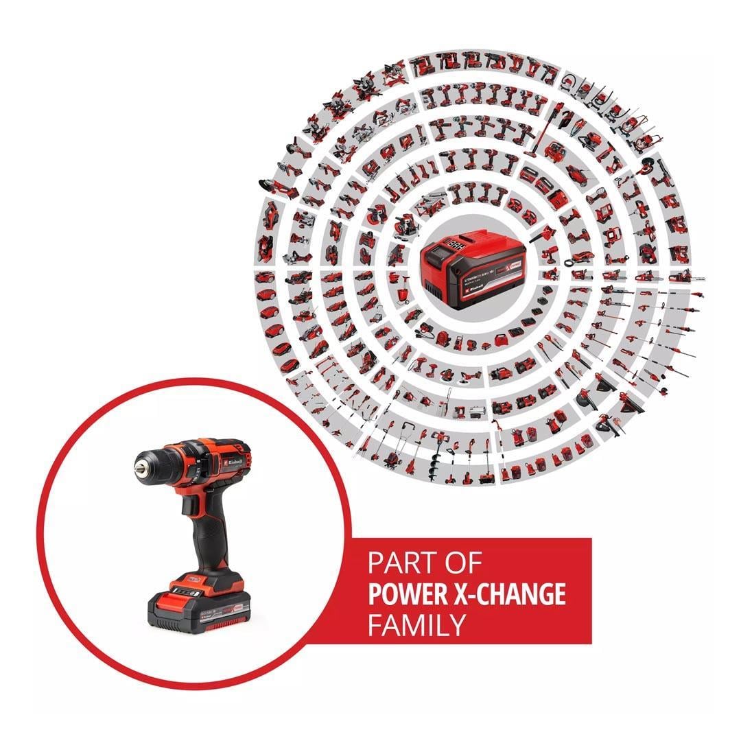 Einhell TC-CD 18/35 Li 18V 1.5Ah Li-ion Tek Akülü Vidalama Makinesi