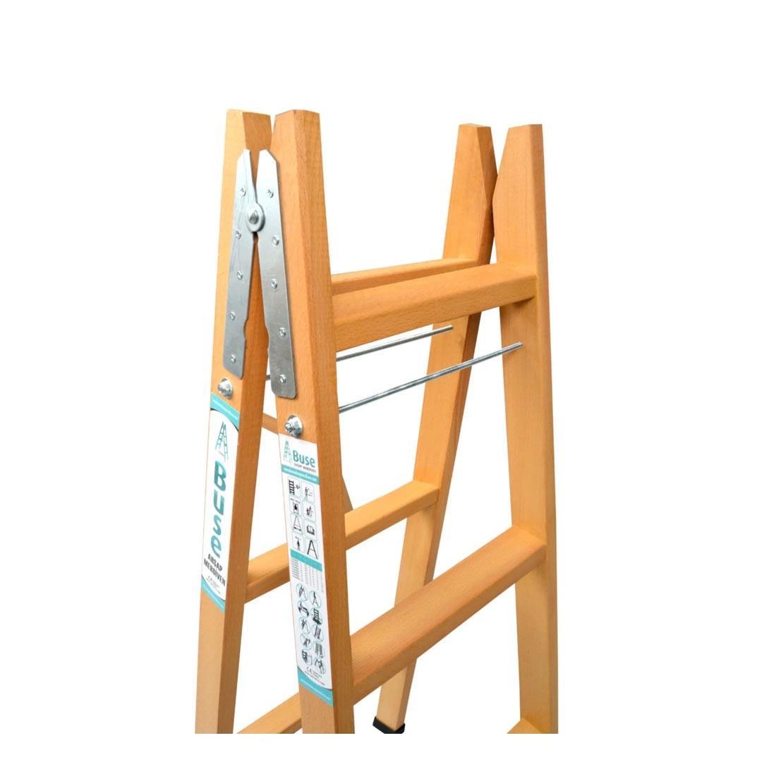 Buse A Tipi Ahşap Merdiven 4 Basamaklı 140 cm AG-104
