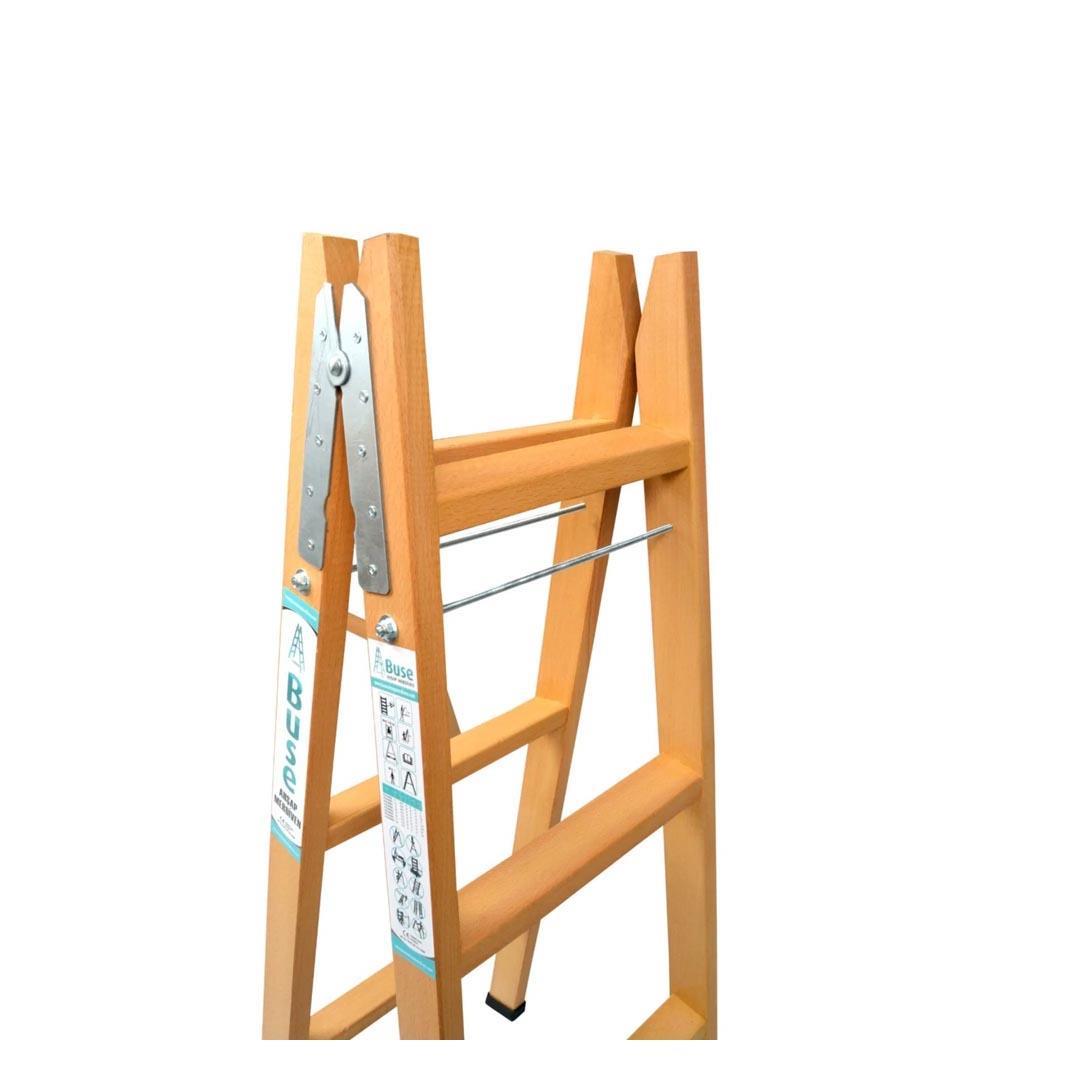 Buse A Tipi Ahşap Merdiven 4 Basamaklı 140 cm AG-104