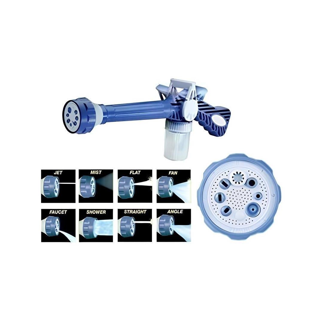 Bay-Tec MK1489 8 Fonksiyonlu Deterjan Hazneli Sulama ve Yıkama Tabancası