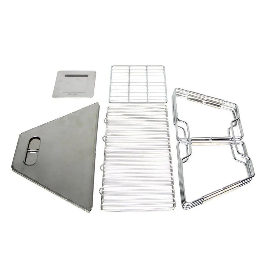 Orcamp OUT-4250 Katlanabilir Paslanmaz Çelik Mangal Taşıma Çantalı