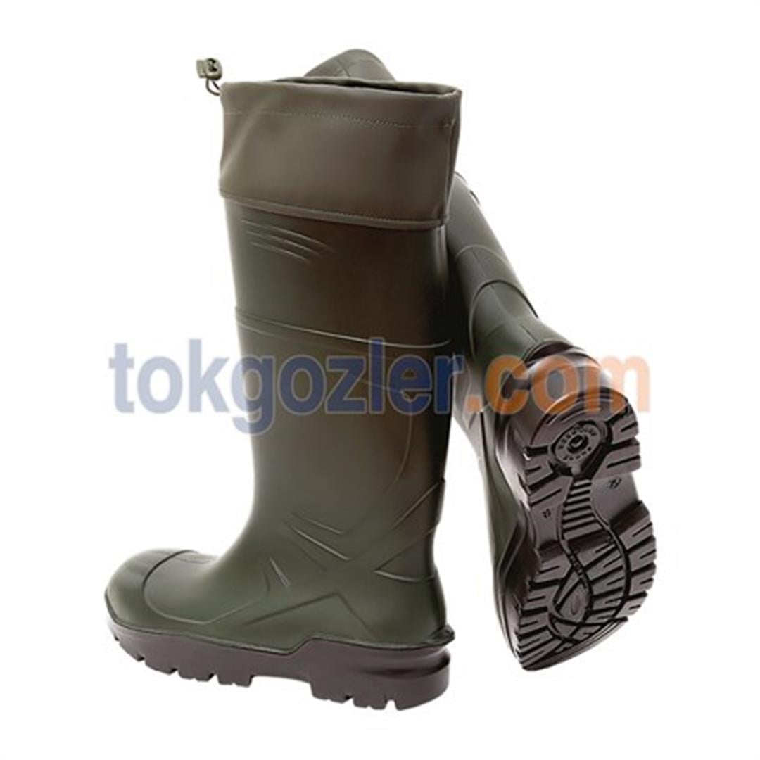 Techno Boots Boğazlı Çizme - Koyu Haki