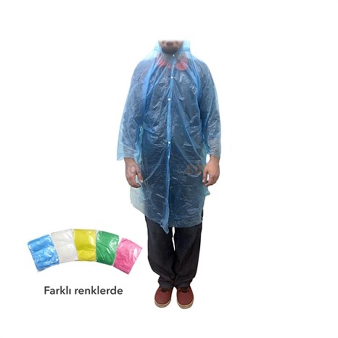 Tek Kullanımlık Cep Yağmurluk - Kullan At