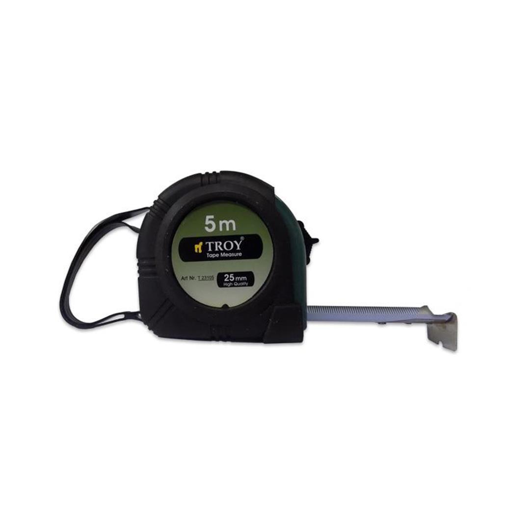 Troy T23105 5 Metre x25 mm Şerit Metre (Stoplu)