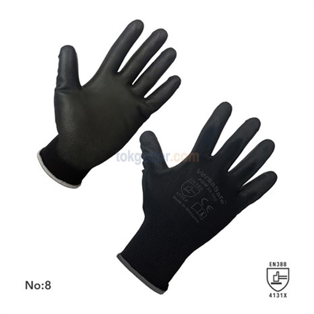 VersaSafe PGM 23-102 Poliüretan PU Eldiven No:8