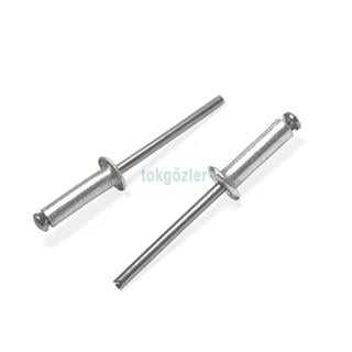 4x20 mm Alüminyum Pop Perçin