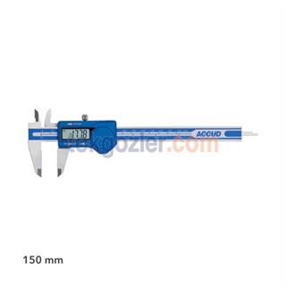 Accud 150 mm Dijital Kumpas 0,03 mm Hassasiyet