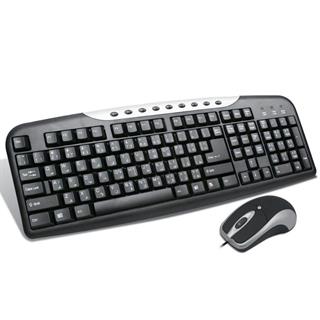 Avec AV-1866 Kablolu Klavye Mouse Seti