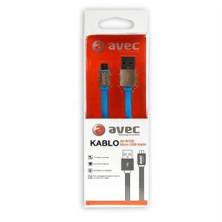 Avec AV-W120 Micro USB Kablo - Micro USB Data ve Şarj Kablosu
