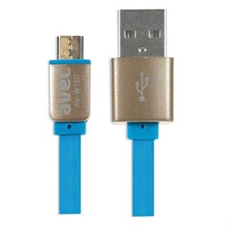 Avec AV-W120 Micro USB Kablo - Micro USB Data ve Şarj Kablosu