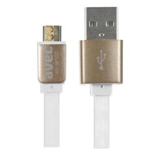 Avec AV-W120 Micro USB Kablo - Micro USB Data ve Şarj Kablosu
