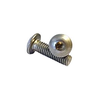 M6x10 DIN 7380 A2 Bombe Başlı Paslanmaz Inox İmbus Cıvata