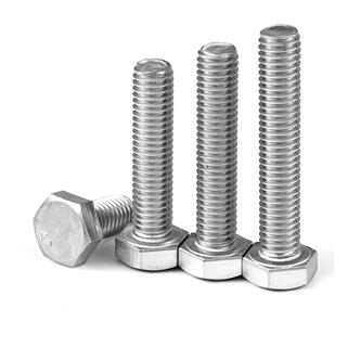 M6x25 DIN 931/933 A2 Paslanmaz Inox AKB (Altı Köşe Başlı) Cıvata