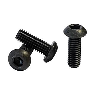 M4x25 DIN 7380 Bombe Başlı İmbus Cıvata Siyah