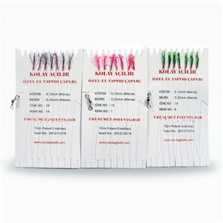 Balza 7 İğneli Kolay Açılır Özel El Yapımı Çapari