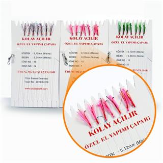 Balza 7 İğneli Kolay Açılır Özel El Yapımı Çapari