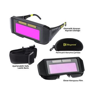 Baymax Max-Weld BX-3200 Colormatik Otomatik Kararan Kaynak Gözlüğü