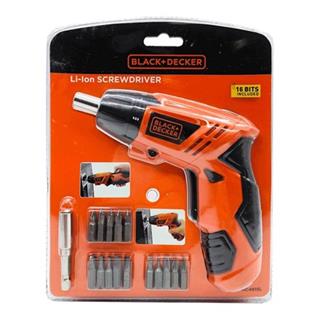 Black+Decker KC4815L 3.6V Li-Ion Şarjlı Tornavida Vidalama ve 15 Parça Vidalama Ucu