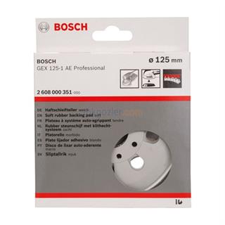 Bosch 125 mm Zımpara Tabanı Ekstra Yumuşak (GEX)