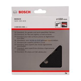 Bosch 150 mm Zımpara Tabanı Orta Sertlikte (GEX)