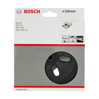 Bosch 150 mm Zımpara Tabanı Orta Sertlikte