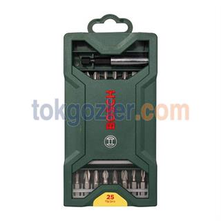 Bosch 25 Parçalı X-Line Vidalama Bits Uç Seti