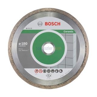 Bosch 9+1 Standard for Ceramic - Seramik ve Fayans İçin Elmas Kesme Diski 180 mm