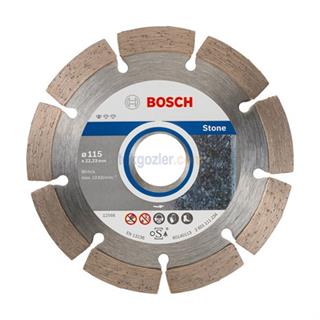 Bosch 9+1 Standard for Stone - Taş İçin Elmas Kesme Diski 115 mm
