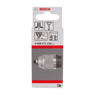Bosch Anahtarsız Uç Takma Mandreni Mat Kromlanmış 1/2-20 - 1.5-13 mm Supra Mandren Krom