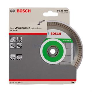 Bosch Best for Ceramic Extraclean Turbo - Seramik ve Fayans İçin Elmas Kesme Diski 125 mm